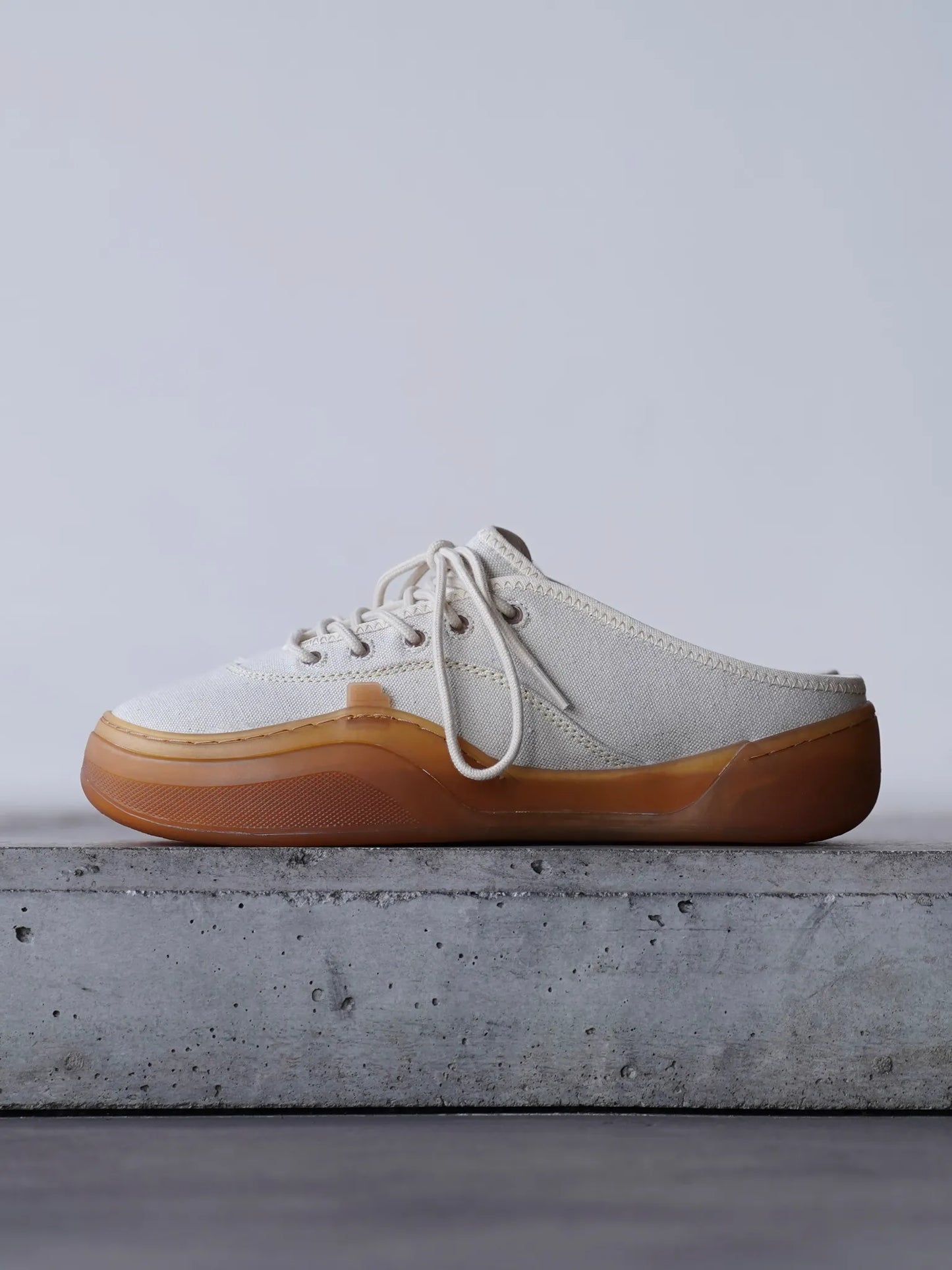 ERL | CAMINO LOW SKATE MULE DIRTY WHITE