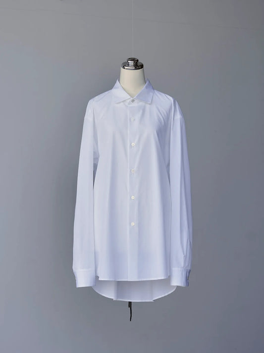 KAKAN | HORIZONTAL COLLOR SHIRT White