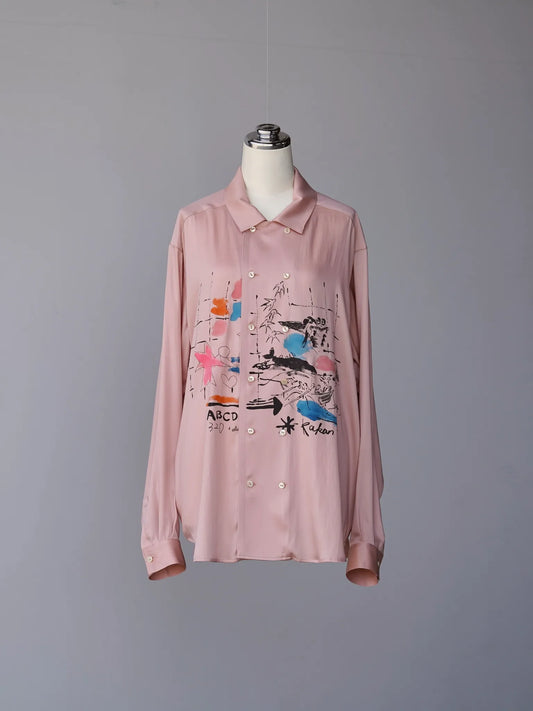 KAKAN | BRIGHT DOUBLE SHIRTS-PT Pink