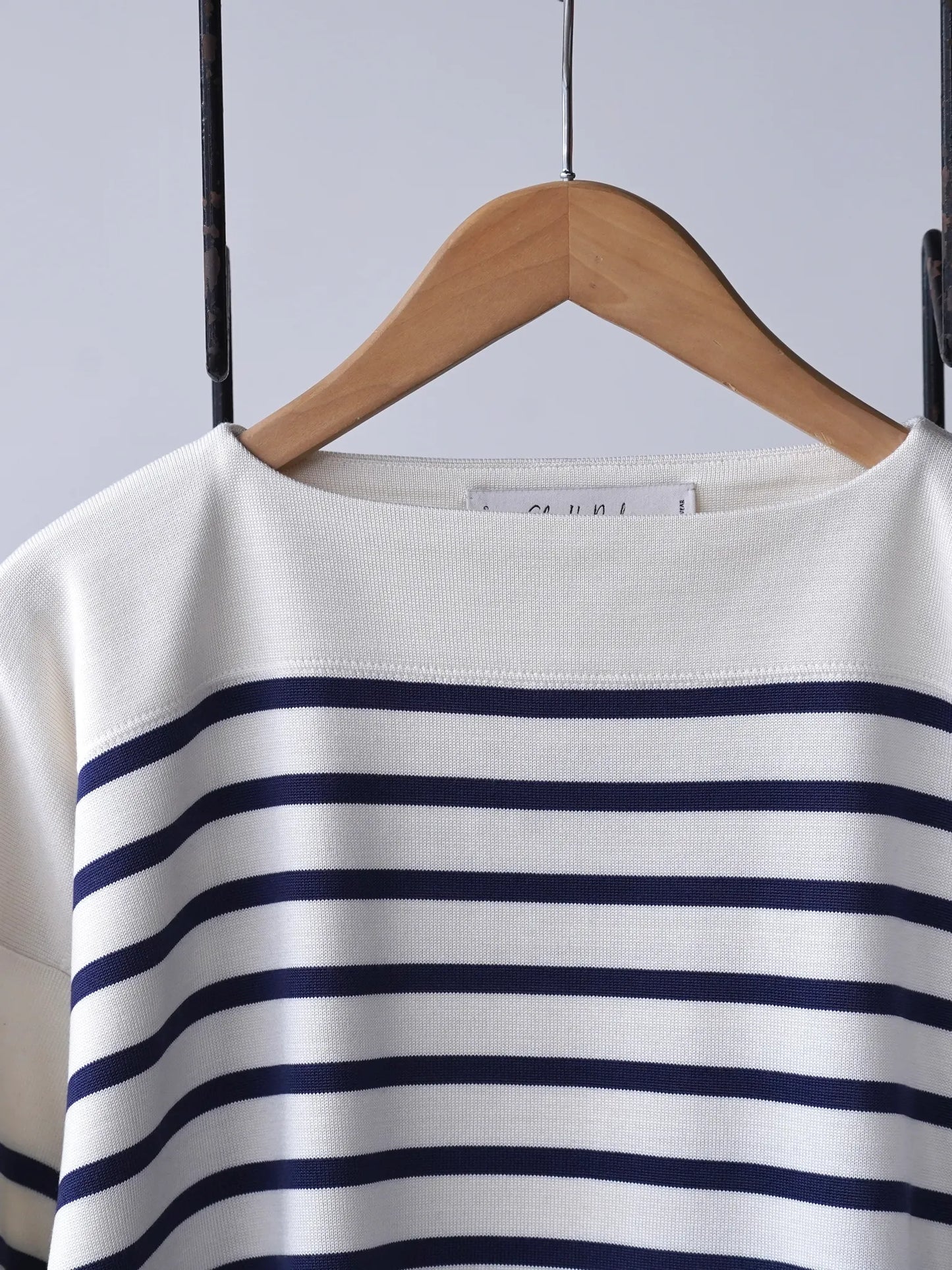 Olde H & Daughter | SILK HEAVY WEIGHT PLAIN STITCHES KNITTING P/O OFF × NAVY