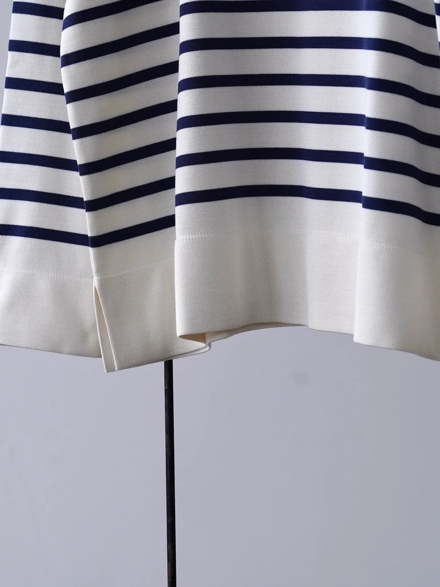 Olde H & Daughter | SILK HEAVY WEIGHT PLAIN STITCHES KNITTING P/O OFF × NAVY