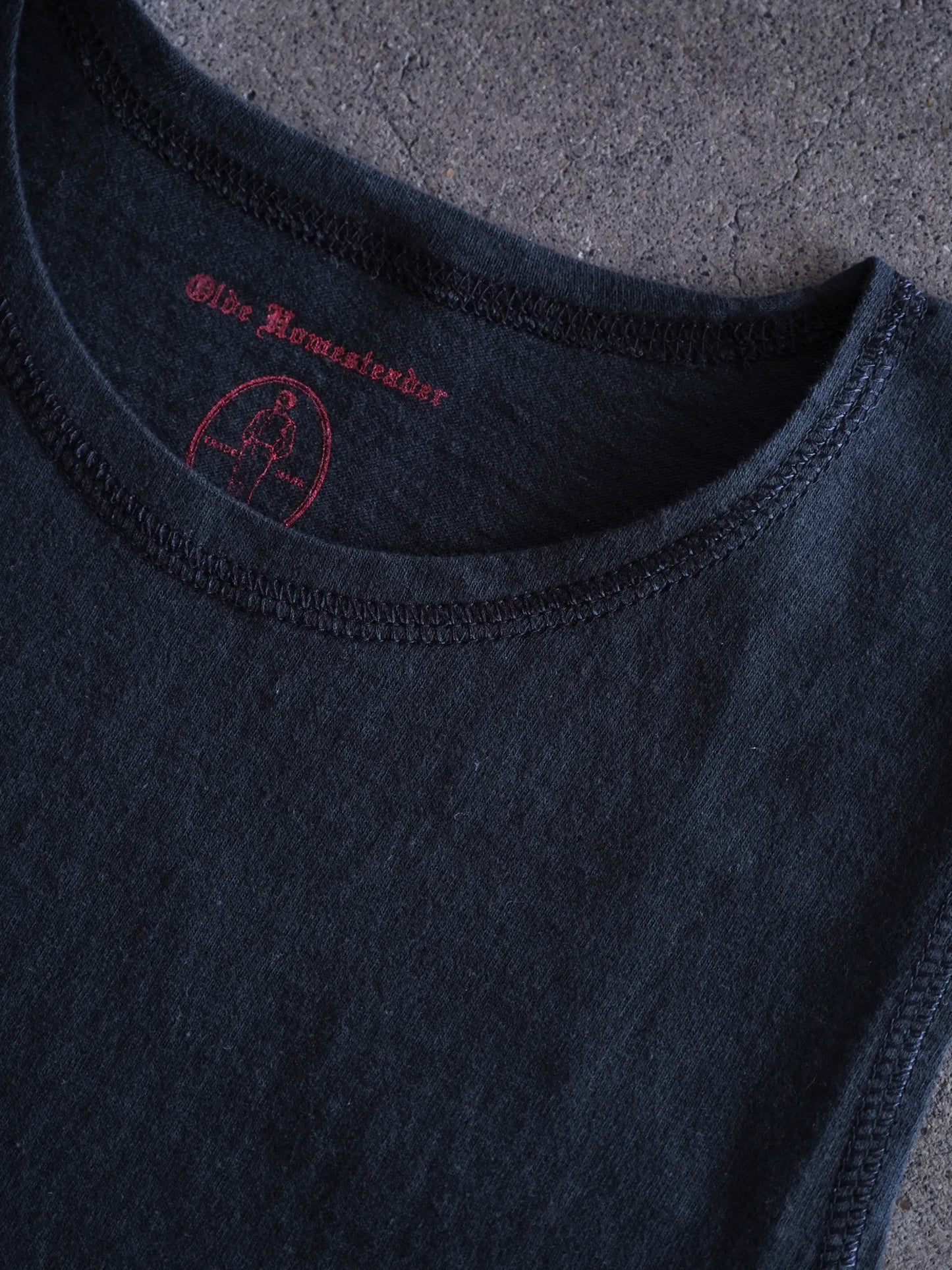 OLDE HOMESTEADER | RUSTIC JERSEY SLEEVELESS BLACK