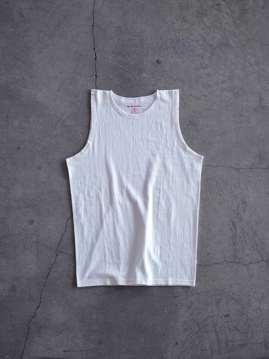 OLDE HOMESTEADER | RUSTIC JERSEY SLEEVELESS OFF WHITE