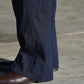 calmlence | SINGLE PLEATED WIDE STRAIGHT IND