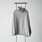 nonnotte | Draping H/N Long-Sleeve pullover Toasted Oatmeal