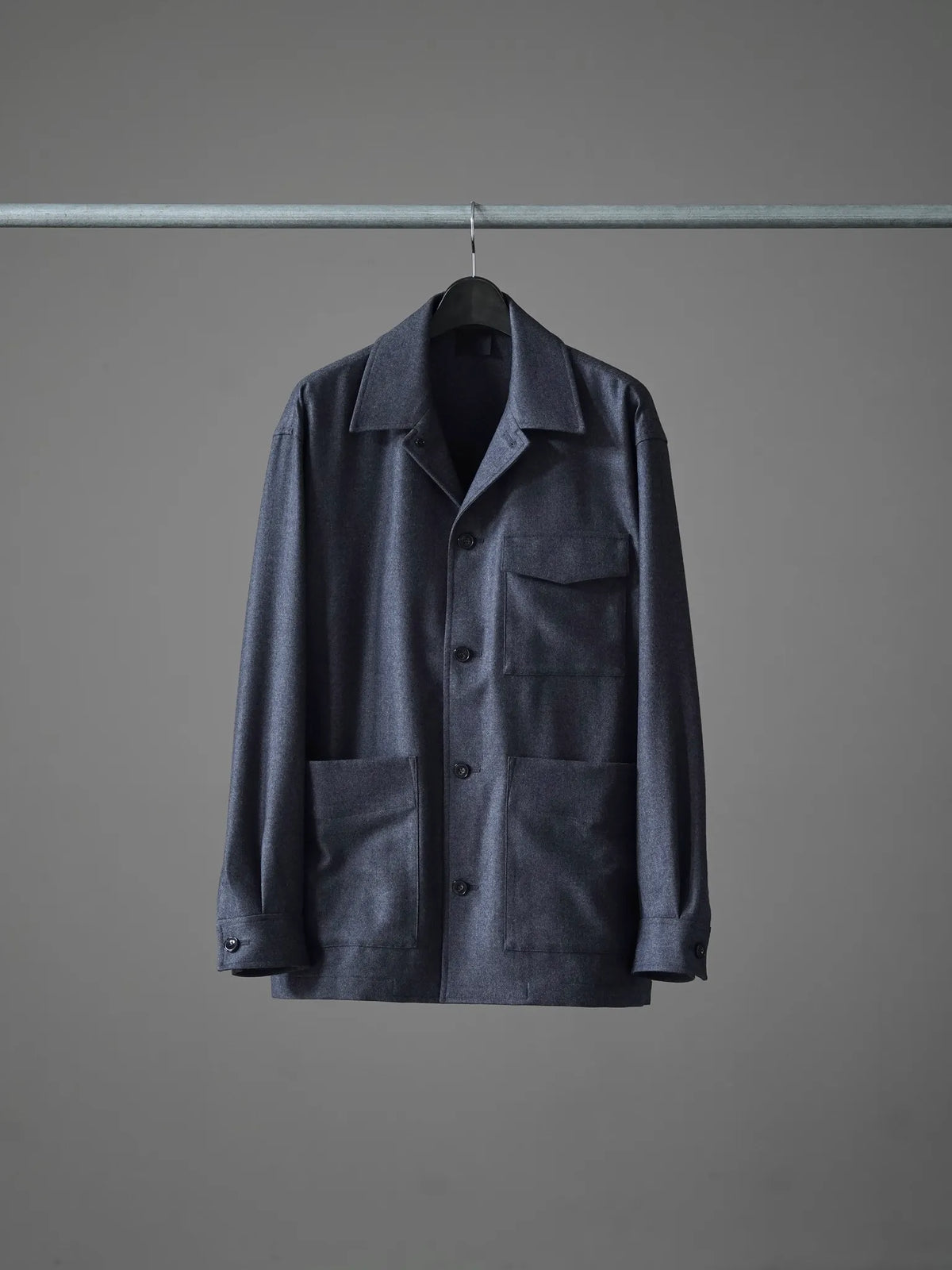 山内 | アラシャンカシミア・ワークジャケット gray