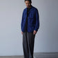THE NULABEL | GARMENT DYED BDU JACKET NATURAL INDIGO