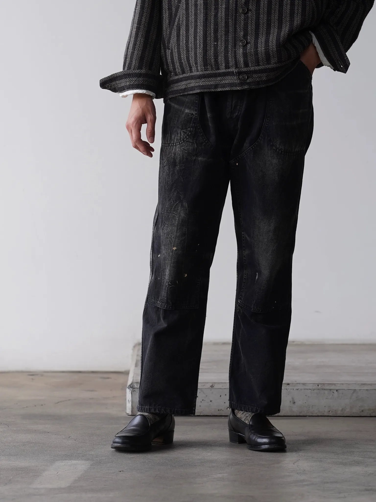 HERILL Duck Painter Pants Black | CASANOVA&CO Online Store HERILL Duck Painter Pants Black | CASANOVA&CO Online Store