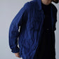 THE NULABEL | GARMENT DYED BDU JACKET NATURAL INDIGO