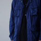 THE NULABEL | GARMENT DYED BDU JACKET NATURAL INDIGO
