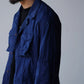 THE NULABEL | GARMENT DYED BDU JACKET NATURAL INDIGO