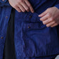 THE NULABEL | GARMENT DYED BDU JACKET NATURAL INDIGO