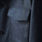 山内 | アラシャンカシミア・ワークジャケット gray