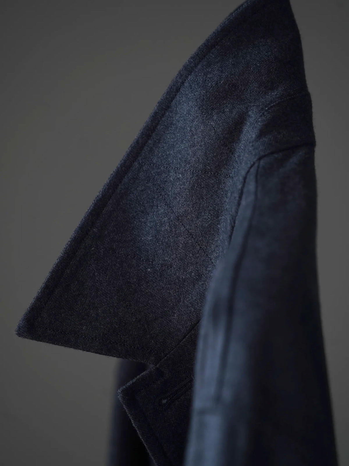 山内 | アラシャンカシミア・ワークジャケット gray
