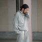 nonnotte | Draping H/N Long-Sleeve pullover Toasted Oatmeal