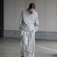 nonnotte | Draping H/N Long-Sleeve pullover Toasted Oatmeal