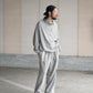 nonnotte | Draping H/N Long-Sleeve pullover Toasted Oatmeal
