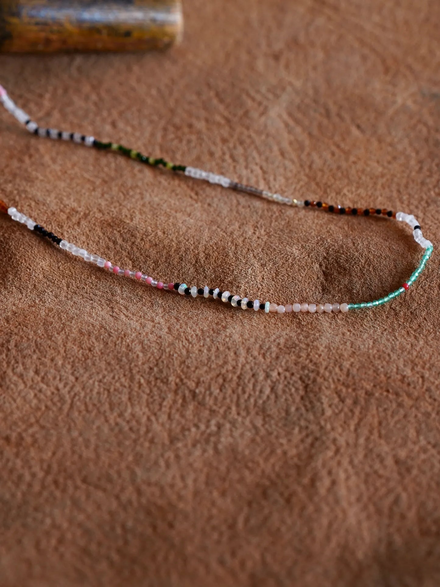 stones stone zoo | necklace -multi 2 with opal-