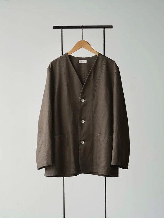 Nomàt | Piping JKT / Herringbone Brown