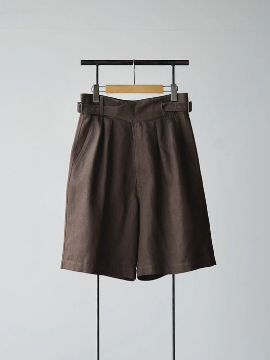 Nomat | Gurkha Short PT / Herringbone Brown