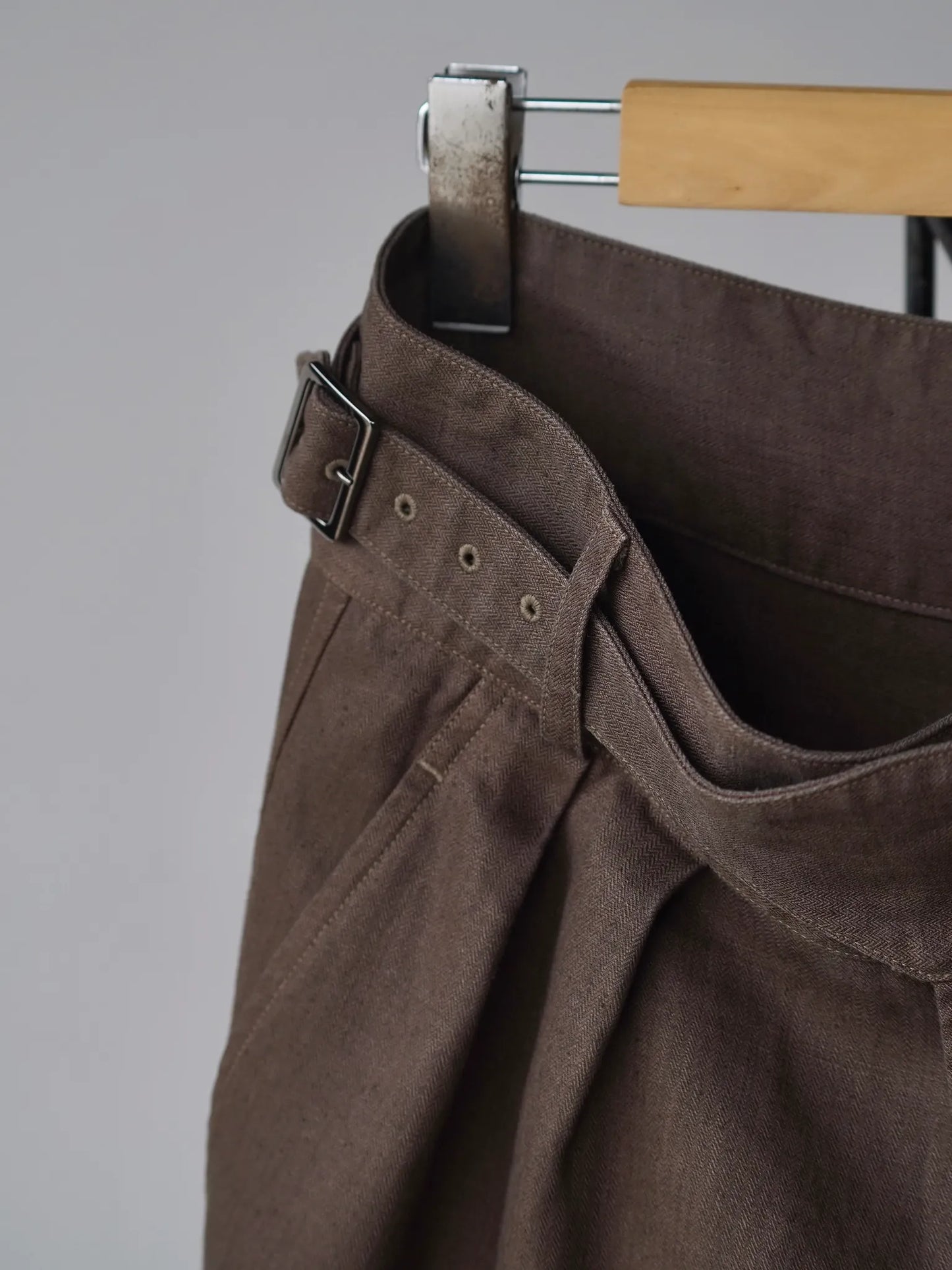 Nomat | Gurkha Short PT / Herringbone Brown