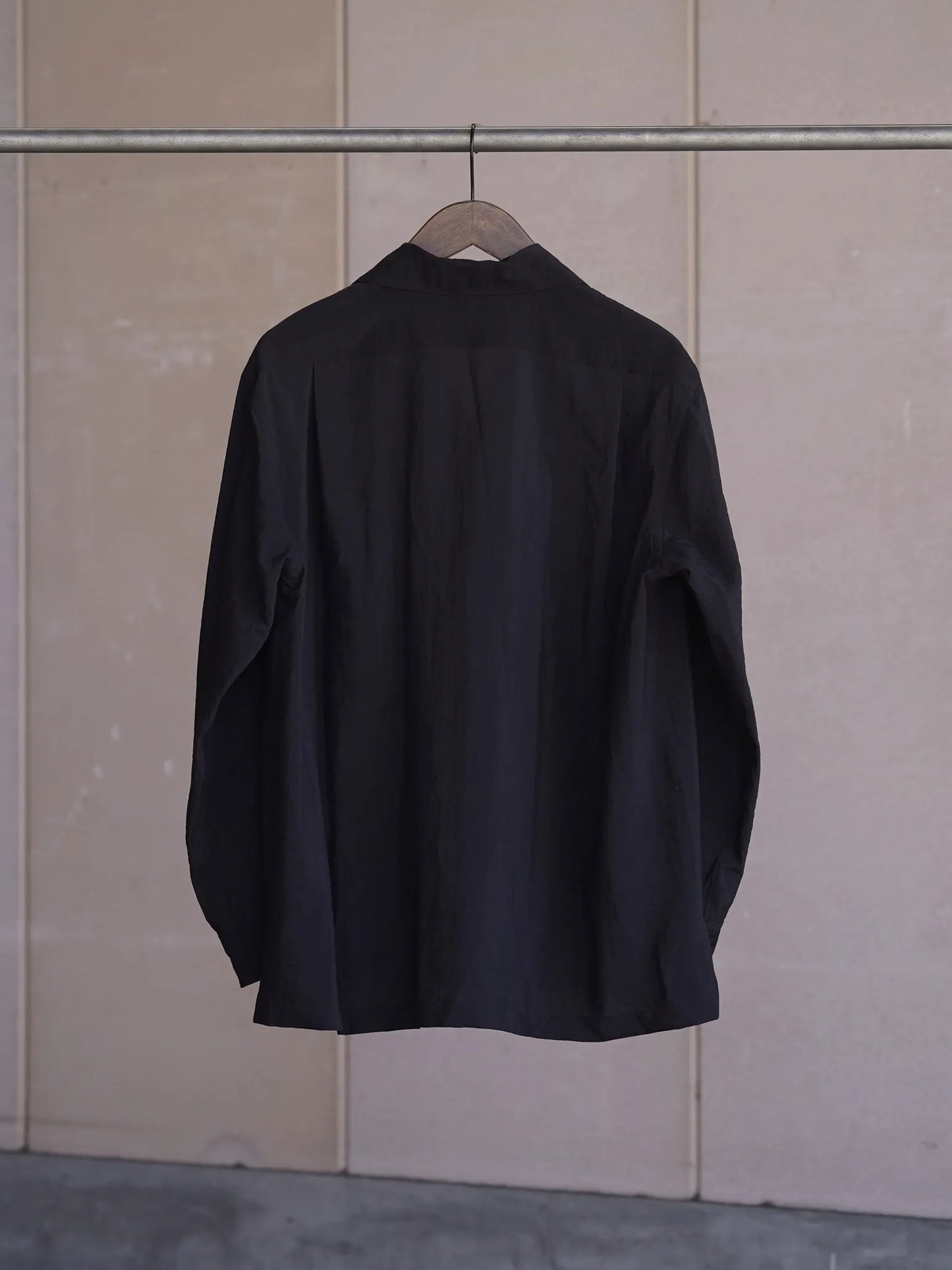 calmlence | SHIRT JACKET BLK