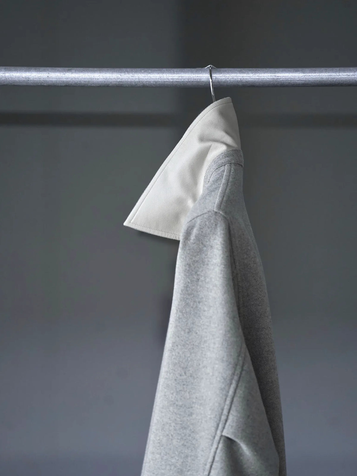 IRENISA | FRY-FRONT ZIP-UP BLOUSON GRAYGE