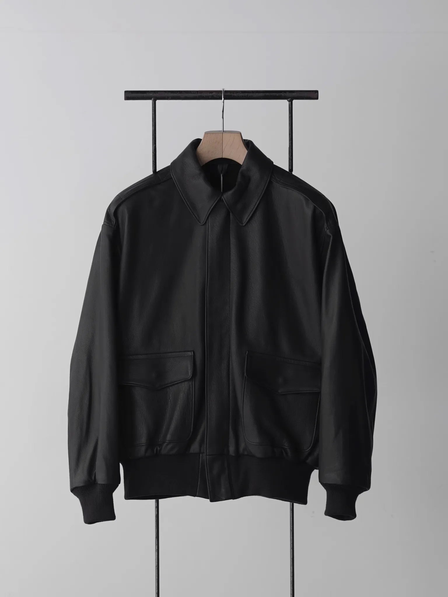 25aw comoli シープスキン A-2ジャケット 3 COMOLI Sheepskin A-2 Jacket BROWN | CASANOVA&CO Online Store