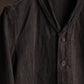 T.T | LOT.327 MODIFIED SHAWL COLLAR JACKET Mud Dyed Brown
