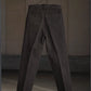 T.T | LOT.221 FIELD TROUSERS Mud Dyed Brown