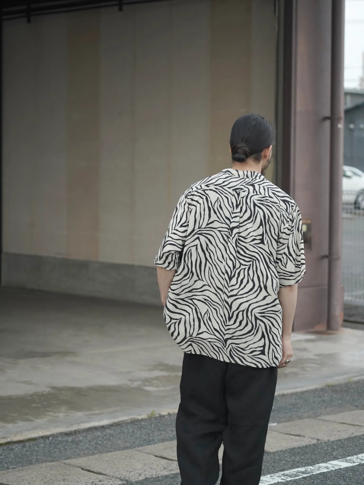 COMOLI ZEBRA 半袖オープンカラーシャツ ZEBRA | CASANOVA&CO COMOLI ZEBRA 半袖オープンカラーシャツ ZEBRA | CASANOVA&CO