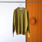 Olde H & Daughter | SILK PLAIN STITCH CREW L/S CORIANDER