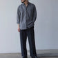 山内-ウール-和紙-サイドシームレスワンタックパンツ-charcoal-black-14