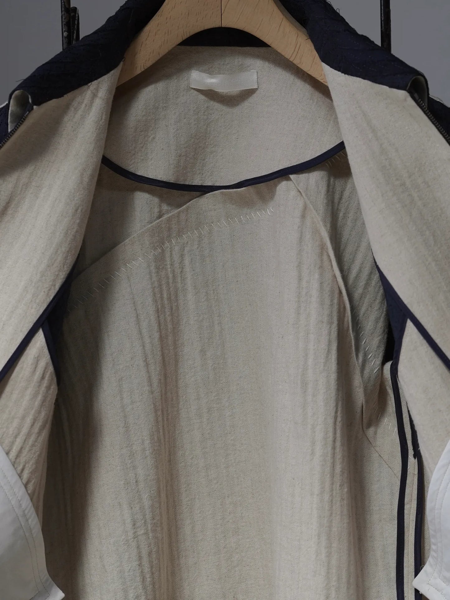 Nobuyuki Matsui | Zzip up blouson NVY