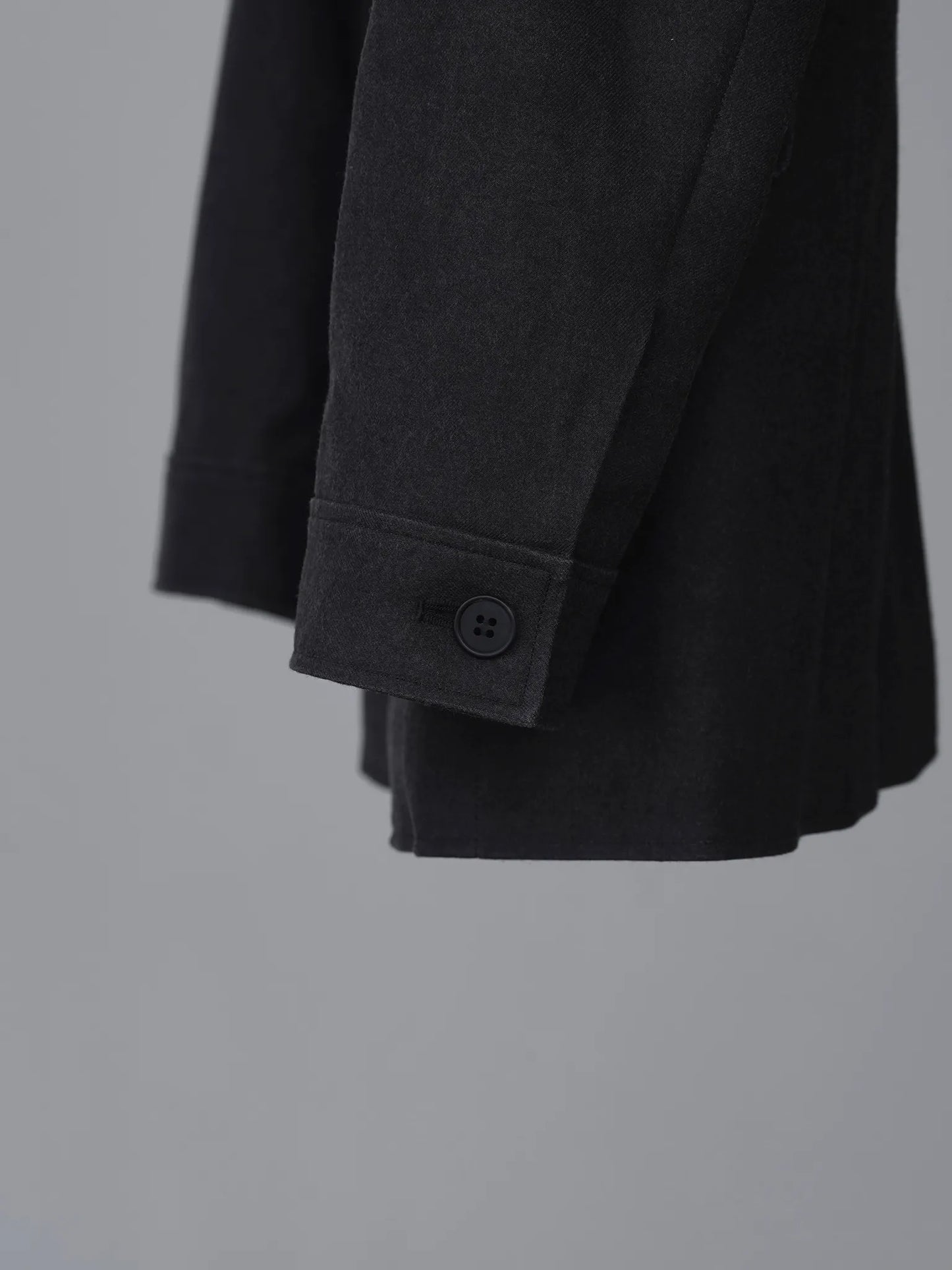 山内-泥染めツイル-スタンドカラージャケット-doro-8