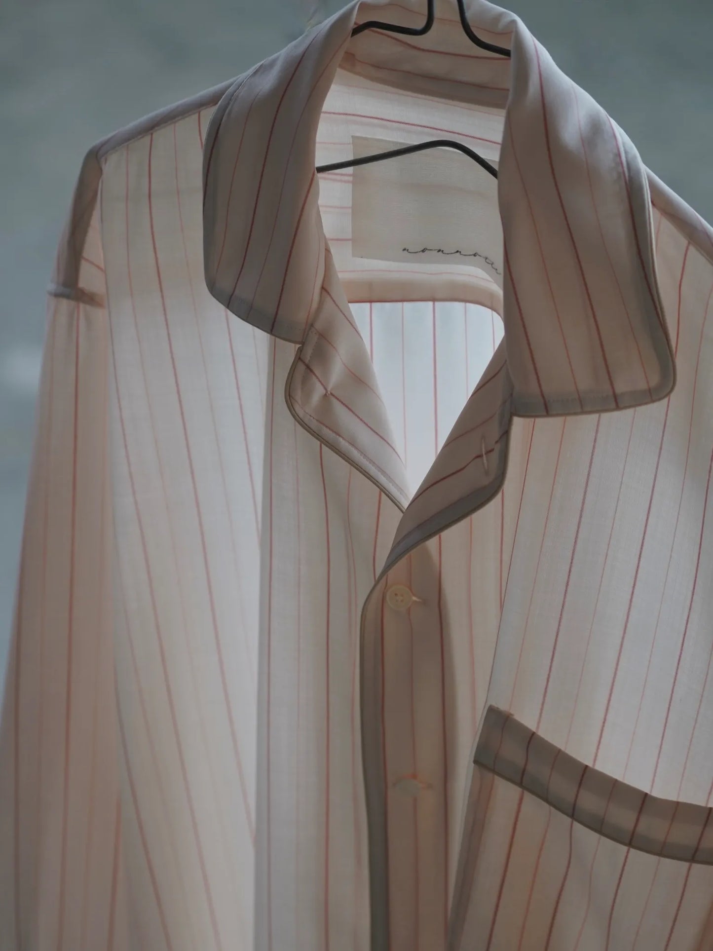 nonnotte | Dormeuse Shirt Rust Beige