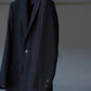 IRENISA | MODIFIED SHAWL-COLLAR JACKET BLACK