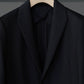 IRENISA | MODIFIED SHAWL-COLLAR JACKET BLACK