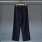 IRENISA | TWO-TUCK WIDE TROUSERS BLACK