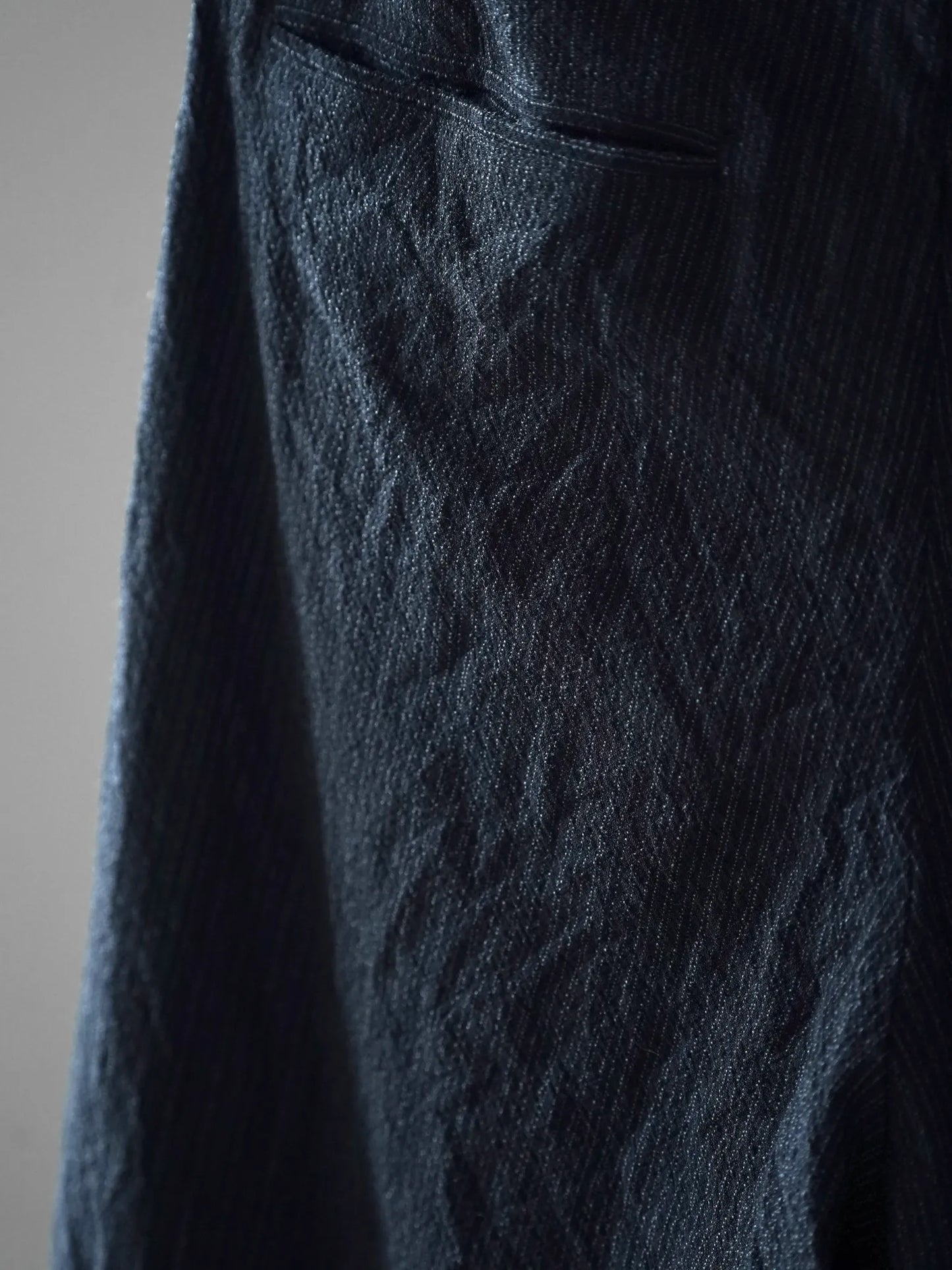 calmlence | SINGLE PLEATED WIDE STRAIGHT BLKST