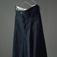 calmlence | SINGLE PLEATED WIDE STRAIGHT BLKST