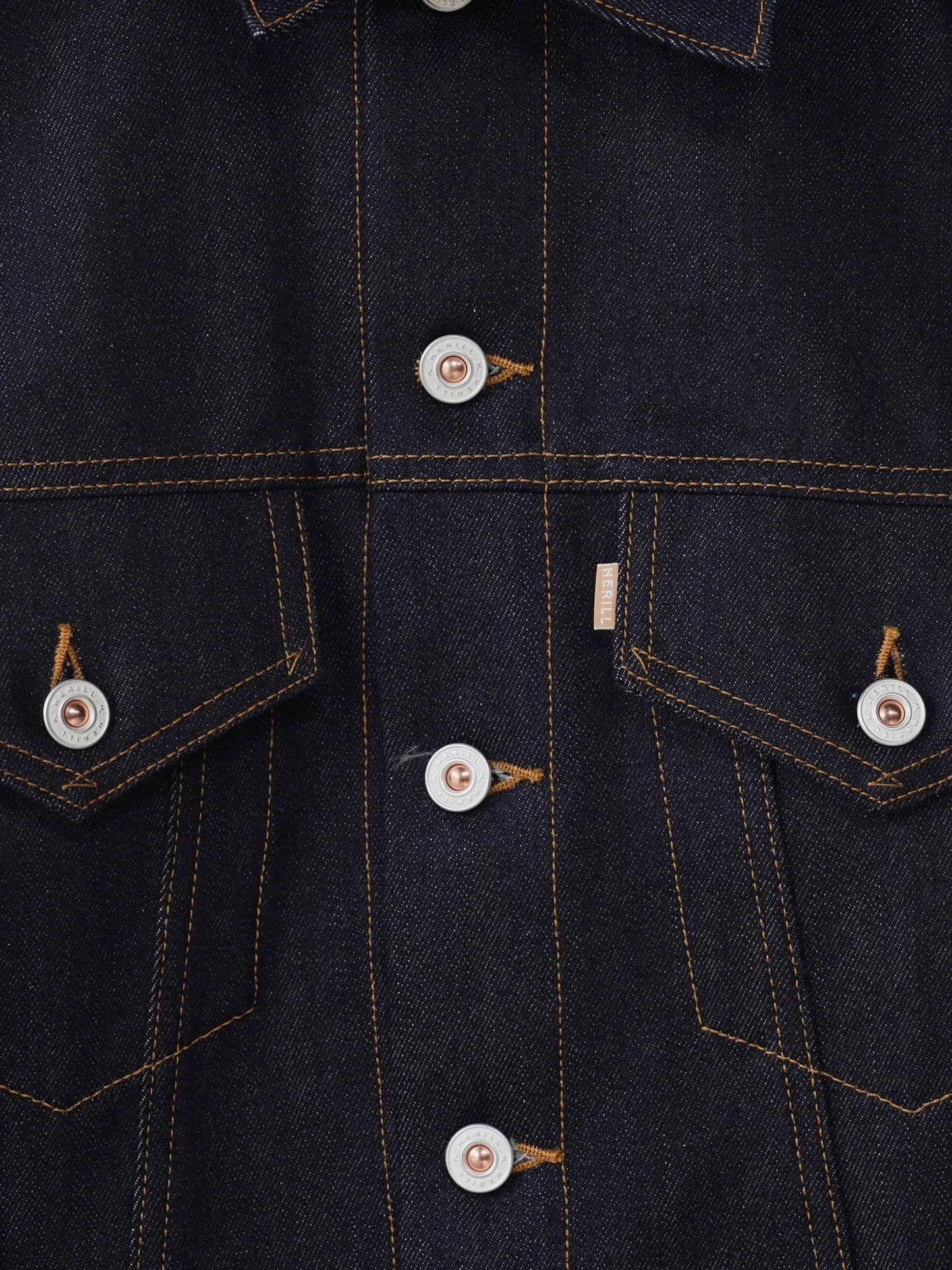 HERILL | Cashmere Denim 755 Jacket Indigo