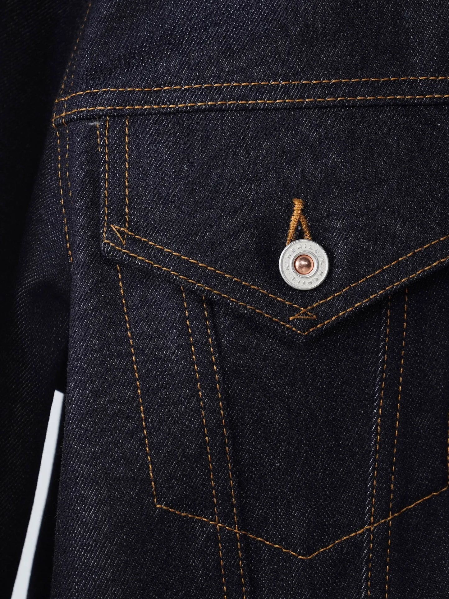 HERILL | Cashmere Denim 755 Jacket Indigo