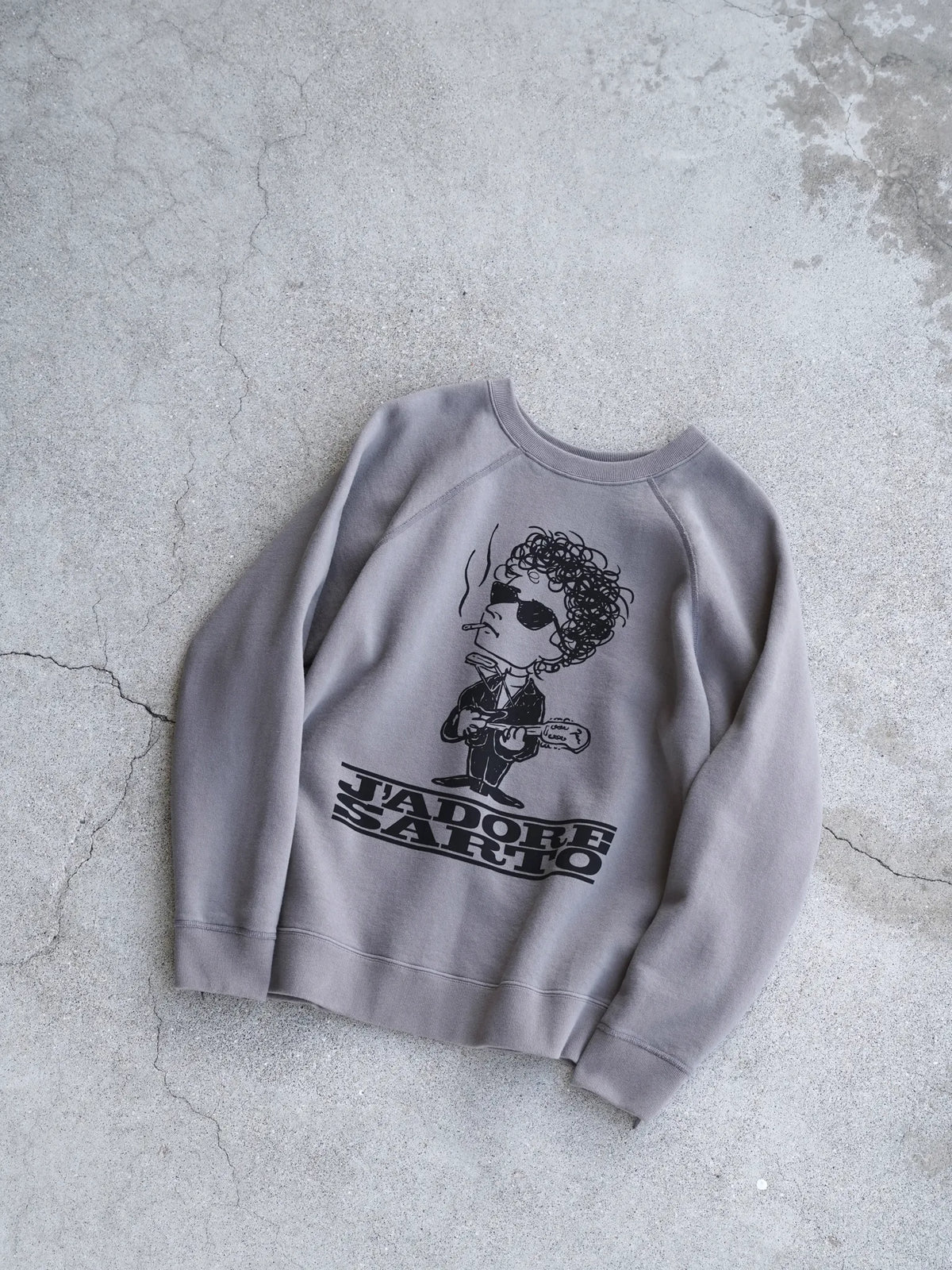 SARTO | COTTON LOOP WHEEL MUSICIAN  CREW NECK L/S ATOM