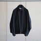 nonnotte | Draping Big Yoke Raglan Drizzler Jacket Deep Black