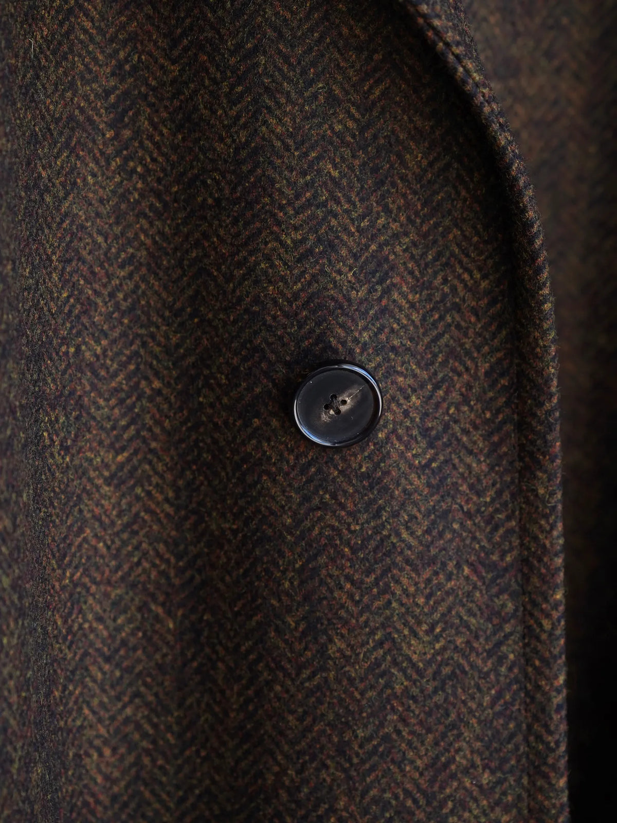 COHÉRENCE | CORB / CHEVRON TWEED JERSEY BROWN