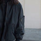 COMOLI | コットンナイロン ミリタリーブルゾン BLACK