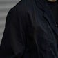 THE NULABEL | GARMENT DYED WORK JACKET BLACK