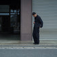 THE NULABEL | GARMENT DYED TROPICAL TROUSERS BLACK