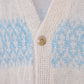 KAKAN | BABY MOHAIR CARDIGAN Blue Beige